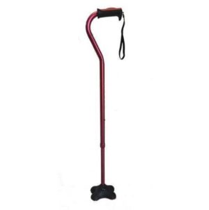 WALKING STICK ADJUSTABLE SWAN NECK | SELF STANDING TYPE | 81-104CM