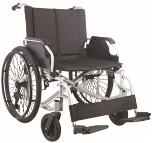 SELF PROPELLED BARIATRIC WHEELCHAIR 24 INCH | MUW 235KGS - 2239XL