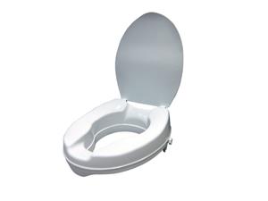 RAISED TOILET SEAT LID 6CM - REF 227905