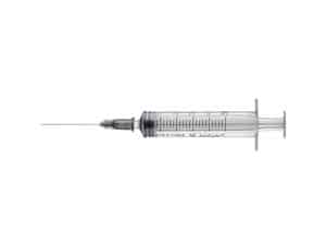 SYRINGE WITH NEEDLE 2.5ml + 21G (RAYS) - 23824