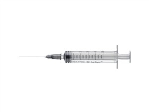 SYRINGE WITH NEEDLE 5ml + 21G (RAYS) - 23827