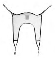 SLING WITH CERVICAL SUPPORT | MAX LOAD 160KG | BLUE